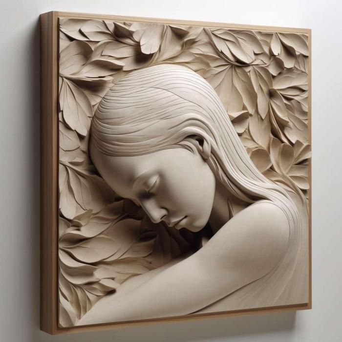 نموذج ثلاثي الأبعاد لآلة CNC 3D Art 